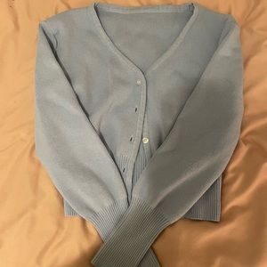 DAZY blue cardigan